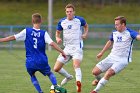 Men's Soccer vs RWU  Wheaton Men's Soccer vs Roger Williams University. - Photo by Keith Nordstrom : Wheaton, Soccer